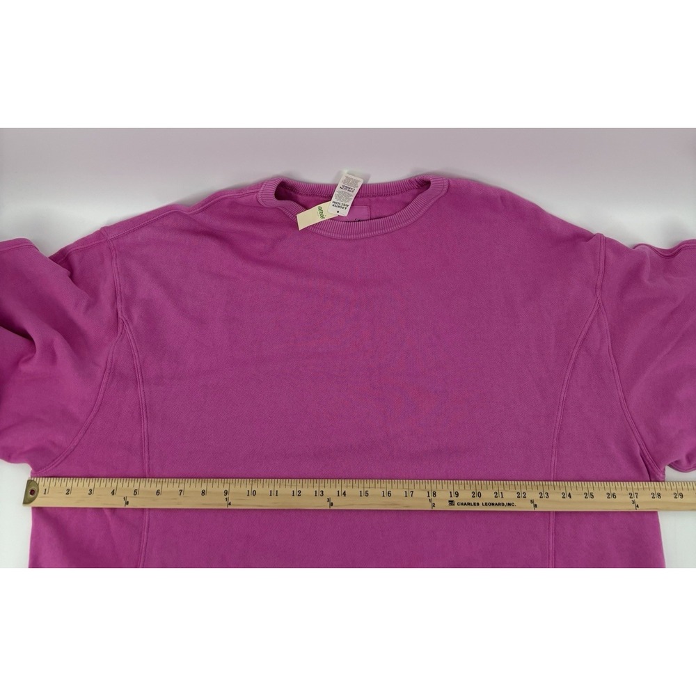 NWT Aerie Go-To Sweatshirt Sz XL Crewneck Pullover Oversized Comfy Lounge $60 - Picture 11 of 12